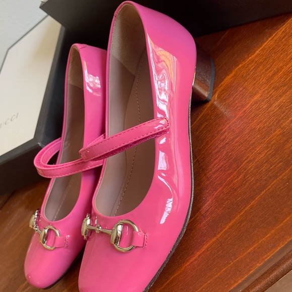 New Gucci kids flat ballet with horsebit,size30 - Picture 2 of 10